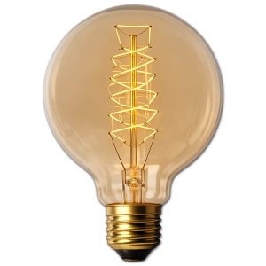 נורת להט ליבון אור צהוב חם - כדור ספירלה 40W - פקשוט - 001